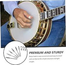 Parliky Banjo Repair Kit 24pcs Banjo Hooks Nuts Precision ...