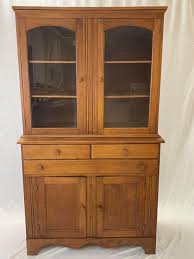 Sold at Auction: Maple Step Back Kitchen Cupboard c. 1940s, 42 x 20 x 73 in. (106.7 x 50.8 x 185.4 cm.)