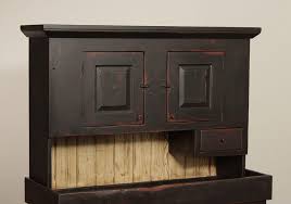 Hand Crafted Primitive Farmhouse Painted Dry Sink Hutch ...