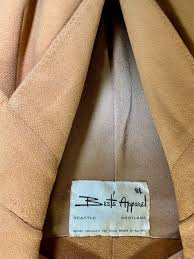VINTAGE NORDSTROM BEST PURE CASHMERE CAMEL COAT L WOMEN'S | eBay