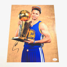 Stephen Curry signed 11x14 photo JSA Golden State Warriors ...