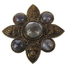 Stephen Dweck Bronze Wash Silver Large Brooch New, Never ...