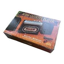 Galaxy Audio Cassette Player with Detachable Speakers NEW | eBay