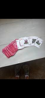 Red Playing Cards Set for Oklahoma