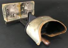 Sold at Auction: Antique Monarch Stereoscope View Finder W Cards