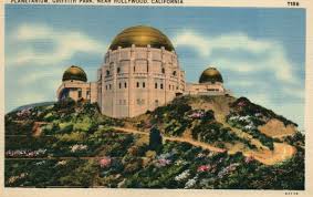 Planetarium Griffith Park Hollywood Ca Scenic Hillside ...