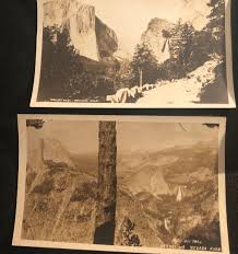 6 Yosemite RPPC Postcard Lot Various Scenes All In Really ...
