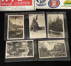 5 postcards lot Yosemite National Park CA Yosemite Falls ...