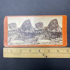 Yosemite Cap of Liberty Mountain Stereoview E&HT Anthony ...