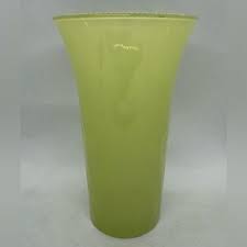 Dugan | Accents | Vintage Dugan Glass Large Frit 6 Pinched Ruffled Bulbous Vase 6 2 X 7 | Poshmark