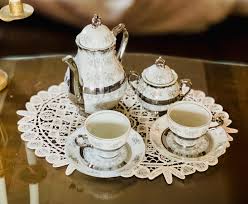 Silver Trim Floral Rose Sterling China Porcelain | Sugar/Creamer Made in Japan | eBay