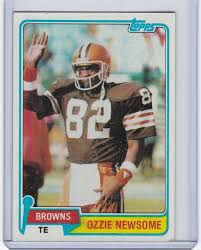 1981 Topps #435 Ozzie Newsome Football Card | eBay