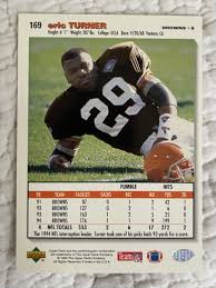 1995 UPPER DECK COLLECTOR'S CHOICE CARD # 169 Eric Turner ...