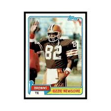 1981 Topps Football Card Ozzie Newsome Browns #435 | eBay