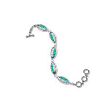 Estate Department Estate Opal Bracelet 14Kt Yellow Gold 16.8 Grams 240-00232 - Family & Co. Jewelers