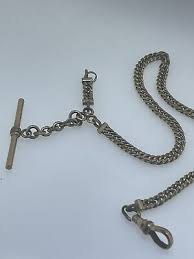 Antique Goldfilled Mens Pocket Watch Chain | eBay