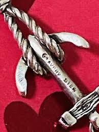 James Avery Retired RARE Silver Anchor Bracelet 7 1/4" | eBay