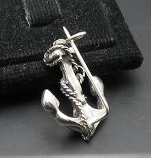 Sterling Silver Brooch Anchor Genuine Solid Hallmarked 925 A000011 Empress New | eBay