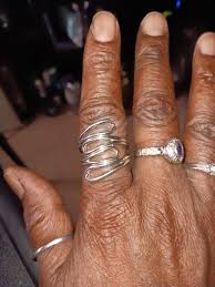 Sterling Silver Abstract Whirl Ring for Sale - Dreamland Jewelry