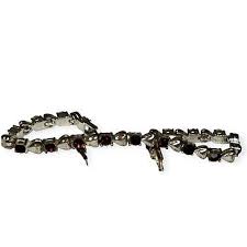 Heart Bracelet Purple Rhinestone Bracelet Pretty Vintage Link Bracelet | eBay