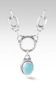 Choose Happiness Necklace Component™ in Mexican Turquoise ...