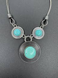 Sterling Silver & Turquoise Necklaces – Royalty Jeweler