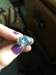 Blue Topaz & CZ Sterling Silver Ring - SZ 8-af - Etsy