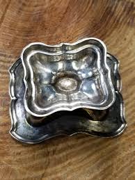 Silver Salt Well & Spoon - Etsy