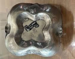 Wedding Basket : Deben Antique Etain Tin Metal Hand Twisted ...