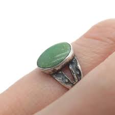 Old Pawn 925 Sterling Silver Vintage Southwestern Royston Turquoise Ring Size 4 - Etsy