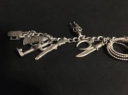 VINTAGE STERLING SILVER MOSTLY-WESTERN-THEMED CHARM (18 ...