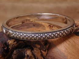 Vintage Sterling Silver Bangle Bracelet by Cynthia Gale - Etsy