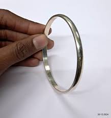 925 Sterling Silver Bangle Silver Bracelet Silver Kada Plain ...