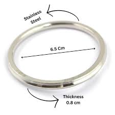 Punjabi/Sikh Stainless Steel Silver Kada/Bracelet for Men ...