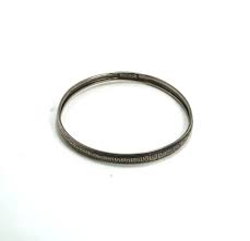 Danecraft Sterling Silver Raised Art Deco Greek Key Design ...