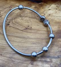 CHAMILIA STERLING SILVER CHARM'S BRACELET CUFF BANGLE | eBay