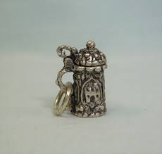800 SILVER STEIN Charm Pendant-vintage Almost Sterling ...