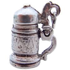 Sterling Silver Beer Stein Charm - Movable. For Sale at Ruby ...