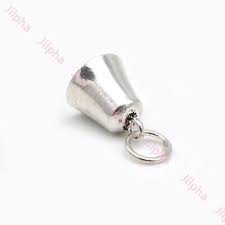 925 Sterling Silver Simple Lovely Bell Charm Pendant A2321 ...