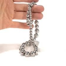 Vintage Southwestern Graduated Sterling Silver Beaded ...