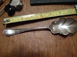 Antique Simpson Hall Miller Sterling Silver Sugar Shell berry spoon 46.2 grams | eBay Australia