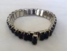 Rhodium Plated Sapphire Fashion Bracelets for sale | eBay