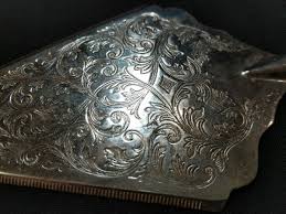 Pie Server Silverplate Eales 1779 Made Italy 12” Long ...