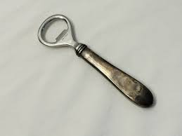Old Vintage Sterling Silver Bottle Opener Stainless Steel | eBay