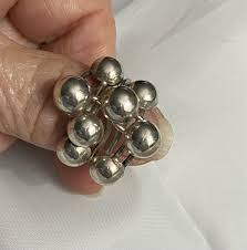 Vintage 70's Bubble Whimsical Ring Sz 8 | eBay