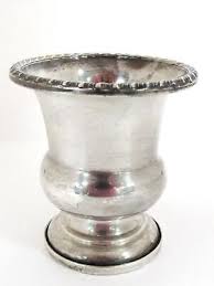 Vintage Vase Miniature Sterling Silver .925 Maker Webster ...