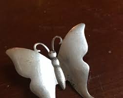 International Silver Sterling Butterfly Brooch - Pendant - Etsy