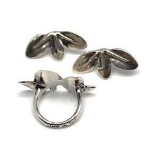 UNO de 50 Style Design Silver Plated Earrings and Ring Set ...