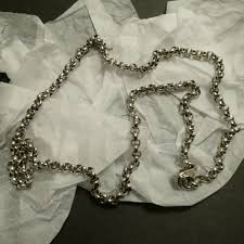 18grams Silver Cable Chain Necklace - Christopher William ...