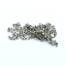 18" Hallmarked 925/1000 Sterling Silver Thin Oval Link Chain ...